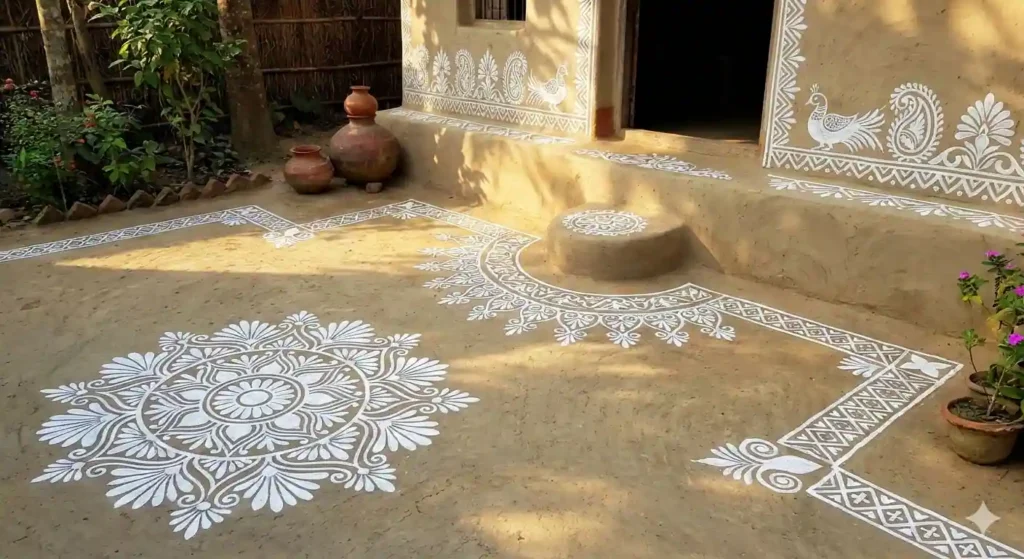 বাংলার আলপনা